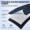image:imageKastKing BaitSpace Line Management Bag Fishing Line Storage Bag with Water Resistant Nylon Clear View Window Removable Divider Tanglefree Leader Line HolderE BlueLarge