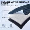 image:imageKastKing BaitSpace Line Management Bag Fishing Line Storage Bag with Water Resistant Nylon Clear View Window Removable Divider Tanglefree Leader Line HolderB BlueMedium