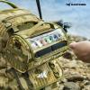 image:imageKastKing BaitSpace Line Management Bag Fishing Line Storage Bag with Water Resistant Nylon Clear View Window Removable Divider Tanglefree Leader Line HolderF KhakiLarge