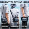 image:imageKastKing BaitSpace Line Management Bag Fishing Line Storage Bag with Water Resistant Nylon Clear View Window Removable Divider Tanglefree Leader Line HolderB BlueMedium