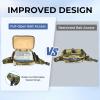 image:imageKastKing BaitSpace Waist Bag  Waterproof Tackle Storage Bag With Adjustable Belt Fishing Fanny Pack for Men Soft Bait Organizer 3600 Utility Box Rod Holder NylonKhaki Camo