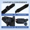 image:imageKastKing BaitSpace Waist Bag  Waterproof Tackle Storage Bag With Adjustable Belt Fishing Fanny Pack for Men Soft Bait Organizer 3600 Utility Box Rod Holder NylonBlue Camo