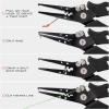 image:imageKastKing Cutthroat 7 inch Fishing Split Ring Pliers 420 Stainless Steel Fishing Tools Saltwater Resistant Fishing Gear Tungsten Carbide CuttersBlack