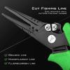 image:imageKastKing Cutthroat 7 inch Fishing Split Ring Pliers 420 Stainless Steel Fishing Tools Saltwater Resistant Fishing Gear Tungsten Carbide CuttersGreen