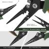 image:imageKastKing Cutthroat 7 inch Fishing Split Ring Pliers 420 Stainless Steel Fishing Tools Saltwater Resistant Fishing Gear Tungsten Carbide CuttersStryker Green