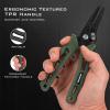 image:imageKastKing Cutthroat 7 inch Fishing Split Ring Pliers 420 Stainless Steel Fishing Tools Saltwater Resistant Fishing Gear Tungsten Carbide CuttersStryker Green