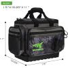 image:imageKastKing Fishing Gear amp Tackle Bags  Saltwater Resistant Fishing Bags  Fishing Tackle Storage BagsA2 MediumHossWithout Trays  15x11x1025Blackout
