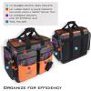 image:imageKastKing Fishing Gear amp Tackle Bags  Saltwater Resistant Fishing Bags  Fishing Tackle Storage BagsB1 LargeLunker Without Trays  197x13x106Orange