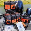 image:imageKastKing Fishing Gear amp Tackle Bags  Saltwater Resistant Fishing Bags  Fishing Tackle Storage BagsB1 LargeLunker Without Trays  197x13x106Orange