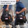 image:imageKastKing Fishing Tackle Bags  Saltwater amp Freshwater Fishing Bags  Water Resistant Padded Shoulder Strap  Gear StorageBlackMedium