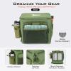 image:imageKastKing Fishing Tackle Bags  Saltwater amp Freshwater Fishing Bags  Water Resistant Padded Shoulder Strap  Gear StorageGreenLarge