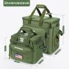 image:imageKastKing Fishing Tackle Bags  Saltwater amp Freshwater Fishing Bags  Water Resistant Padded Shoulder Strap  Gear StorageGreenMedium