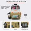 image:imageKastKing Fishing Tackle Bags  Saltwater amp Freshwater Fishing Bags  Water Resistant Padded Shoulder Strap  Gear StorageKhakiMedium