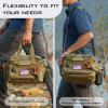image:imageKastKing Fishing Tackle Bags  Saltwater amp Freshwater Fishing Bags  Water Resistant Padded Shoulder Strap  Gear StorageKhakiMedium