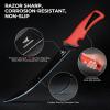image:imageKastKing Intimidator Bait Knife and Filet Knives UltraSharp G4116 German StainlessSteel Blades Fresh or Saltwater NonSlip Handle Durable Storage Bag and Honing RodB Fish Cleaning Kit