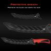 image:imageKastKing Intimidator Bait Knife and Filet Knives UltraSharp G4116 German StainlessSteel Blades Fresh or Saltwater NonSlip Handle Durable Storage Bag and Honing RodD 9 Fillet Knife and Sharpening Steel