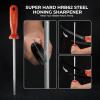 image:imageKastKing Intimidator Bait Knife and Filet Knives UltraSharp G4116 German StainlessSteel Blades Fresh or Saltwater NonSlip Handle Durable Storage Bag and Honing RodB Fish Cleaning Kit