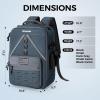 image:imageKastKing KarryAll KastMate Fishing Tackle BackpackWaterResistant Tackle Bag With 2 Rod HoldersFishing Gear and Equipment With Large Gear StorageBlackE Dark Gray