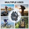 image:imageKastKing KarryAll KastMate Fishing Tackle BackpackWaterResistant Tackle Bag With 2 Rod HoldersFishing Gear and Equipment With Large Gear StorageBlackE Dark Gray