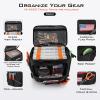 image:imageKastKing Karryall Fishing Tackle Bags with 4  3600 Tackle Trays  Saltwater amp Freshwater Fishing Gear StorageBlack