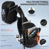 image:imageKastKing Karryall Sling Tackle BagFishing Sling PackFishing Backpack With Rod HolderMOLLE SystemSoft Bait amp Gear StorageA Black