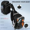 image:imageKastKing Karryall Sling Tackle BagFishing Sling PackFishing Backpack With Rod HolderMOLLE SystemSoft Bait amp Gear StorageB Black Camo