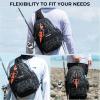 image:imageKastKing Karryall Sling Tackle BagFishing Sling PackFishing Backpack With Rod HolderMOLLE SystemSoft Bait amp Gear StorageB Black Camo