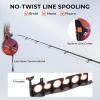 image:imageKastKing SafeGuard Fishing Rod Holder for Garage Wall or Ceiling Mounted Fishing Rod Rack Storage Organizer Fishing Pole Holder Holds 6 Rods or Combos in Less Than 18 InchesBUpgraded w Spooler  1 Packstore 6 rods
