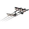 image:imageKastKing SafeGuard Fishing Rod Holder for Garage Wall or Ceiling Mounted Fishing Rod Rack Storage Organizer Fishing Pole Holder Holds 6 Rods or Combos in Less Than 18 InchesA Black  1 Packstore 6 fishing rods or combos