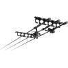 image:imageKastKing SafeGuard Fishing Rod Holder for Garage Wall or Ceiling Mounted Fishing Rod Rack Storage Organizer Fishing Pole Holder Holds 6 Rods or Combos in Less Than 18 InchesC Gray  1 Packstore 6 fishing rods or combos