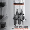image:imageKastKing V10 Pivot Grip Fishing Rod HolderAdjustable SpaceSaving WallMounted Rod Holder 10 PolymerCoated Steel Hooks Expandable Storage System Holds 10 Rod amp Reel Combos 1 PackA Orange1 Pack