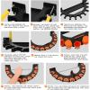 image:imageKastKing V10 Rod Rack with Spooling Station Wall Mounted Fishing RodCombo Rack Holds 10 Combos Line Spooling Tool for Spinning and Casting Reels 2pcs Line Boss IncludedBlack