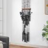 image:imageKastKing V15 Vertical Fishing Rod Holder  Wall Mounted Fishing Rod Rack Store 15 Rods or Fishing Rod Combos in 1725 Inches Great Fishing Pole Holder and RackB 2 Pack  Black Upgraded Heavy Rod Combo  Store 30 rods