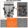 image:imageKastKing V15 Vertical Fishing Rod Holder  Wall Mounted Fishing Rod Rack Store 15 Rods or Fishing Rod Combos in 1725 Inches Great Fishing Pole Holder and RackA 2 Pack  Black Store 30 rods