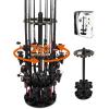 image:imageKastKing V16 Rotating Fishing Rod Holder for Garage Floor Rack Holds Up to 16 Rods amp Combos SpaceSaving Pole Organizer with Foam Durable ABS Fishing Gear Storage Gift for MenV16 wRotaing Base
