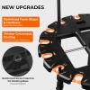 image:imageKastKing V16 Rotating Fishing Rod Holder for Garage Floor Rack Holds Up to 16 Rods amp Combos SpaceSaving Pole Organizer with Foam Durable ABS Fishing Gear Storage Gift for MenV16