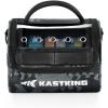 image:imageKastKing BaitSpace Line Management Bag Fishing Line Storage Bag with Water Resistant Nylon Clear View Window Removable Divider Tanglefree Leader Line HolderA BlackMedium