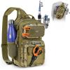 image:imageKastKing BlowBak Tactical Sling Tackle BagLightweight Fishing Backpack Storge Fishing Gear and EquipmentGift for MenA Khaki Camo14 X 8 X 6