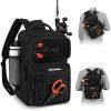 image:imageKastKing BlowBak Tactical Sling Tackle BagLightweight Fishing Backpack Storge Fishing Gear and EquipmentGift for MenH Double Shoulderblack169 X 106 X 83