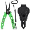 image:imageKastKing Cutthroat 7 inch Fishing Split Ring Pliers 420 Stainless Steel Fishing Tools Saltwater Resistant Fishing Gear Tungsten Carbide CuttersGreen