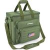 image:imageKastKing Fishing Tackle Bags  Saltwater amp Freshwater Fishing Bags  Water Resistant Padded Shoulder Strap  Gear StorageGreenLarge