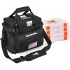 image:imageKastKing Karryall Fishing Tackle Bags with 4  3600 Tackle Trays  Saltwater amp Freshwater Fishing Gear StorageBlack