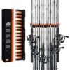 B: 1 Pack - Black Upgraded (Heavy Rod Combo  Store 15 Rods)