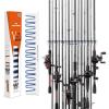 image:imageKastKing V15 Vertical Fishing Rod Holder  Wall Mounted Fishing Rod Rack Store 15 Rods or Fishing Rod Combos in 1725 Inches Great Fishing Pole Holder and RackC 1 Pack  WhiteStore 15 rods