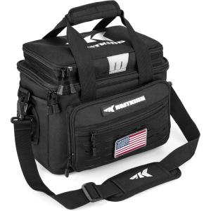 image:imageKastKing Fishing Tackle Bags  Saltwater amp Freshwater Fishing Bags  Water Resistant Padded Shoulder Strap  Gear StorageBlackMedium