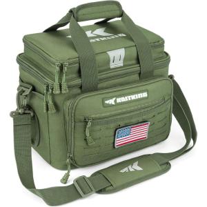 image:imageKastKing Fishing Tackle Bags  Saltwater amp Freshwater Fishing Bags  Water Resistant Padded Shoulder Strap  Gear StorageGreenMedium