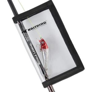 image:imageKastKing Madbite Lure Wraps Available in Two Sizes Keeps Lures Safe Durable amp Clear PVC Easily See Lures Easy Open and Close Hook amp Loop System Great Value Includes 4 Lure WrapsB 4 Pack  Large 748x 389