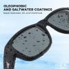 image:imageKastKing Chariton FitOver Polarized Wrap Around Over Sunglasses for Men and Women Ideal for Driving Fishing Cycling RunningA Matte Black Frame  Smoke Mirror