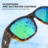 image:imageKastKing Chariton FitOver Polarized Wrap Around Over Sunglasses for Men and Women Ideal for Driving Fishing Cycling RunningD Gloss Demi  Greenchartruesse Mirror