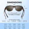 image:imageKastKing Chariton FitOver Polarized Wrap Around Over Sunglasses for Men and Women Ideal for Driving Fishing Cycling RunningD Gloss Demi  Greenchartruesse Mirror